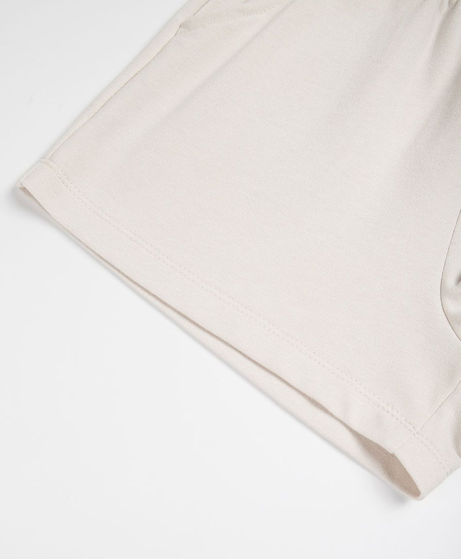 Short ni&ntilde;a b&aacute;sico beige