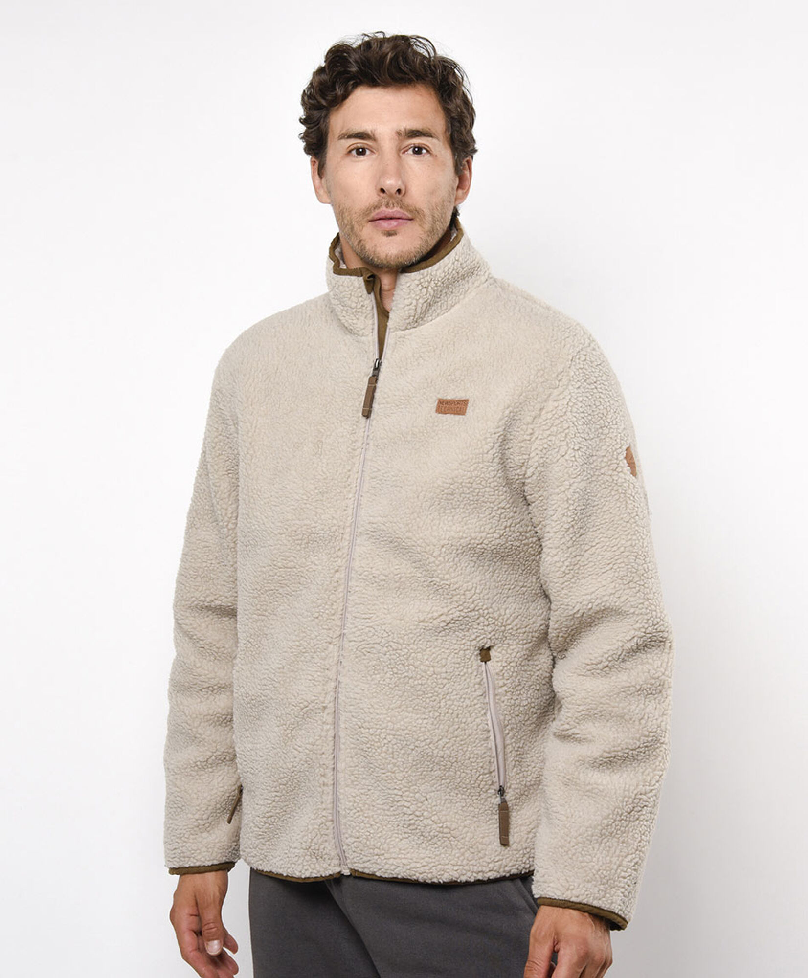 Chaqueta deportiva hombre chiporro liso Chaqueta deportiva hombre chiporro liso