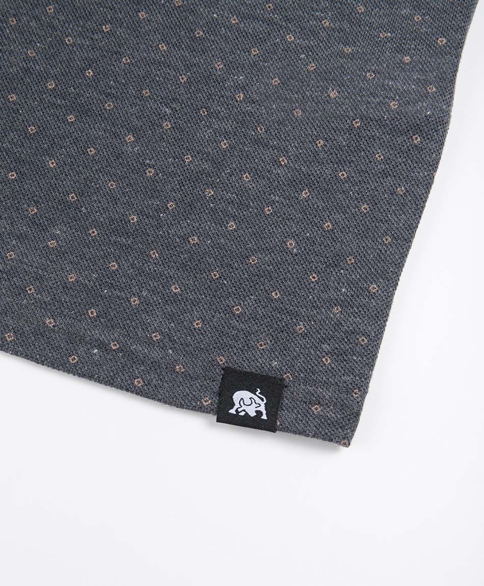 Polera hombre polo mini c&iacute;rculos