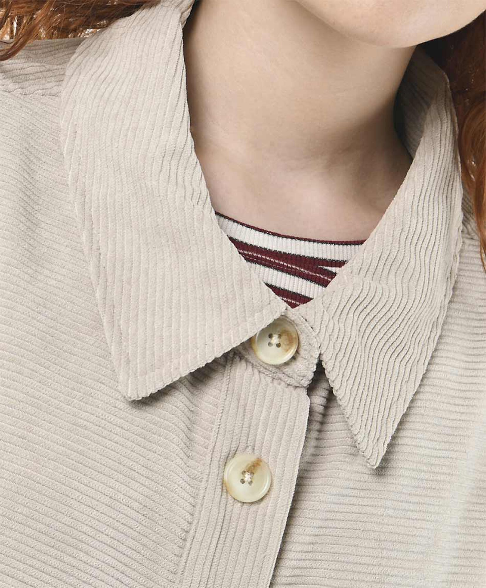 Chaqueta mujer corderoy oversize Chaqueta mujer corderoy oversize