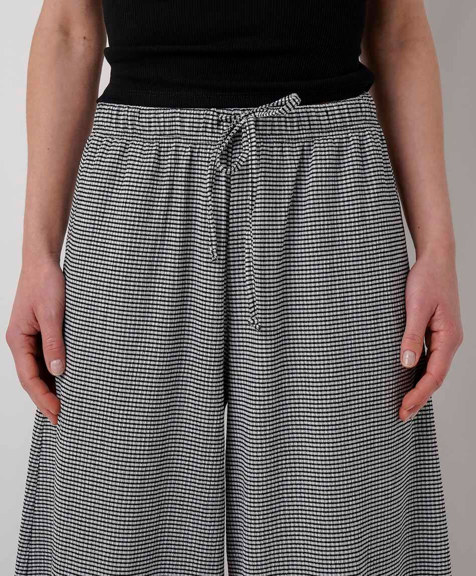 Pantal&oacute;n mujer balloon vichy