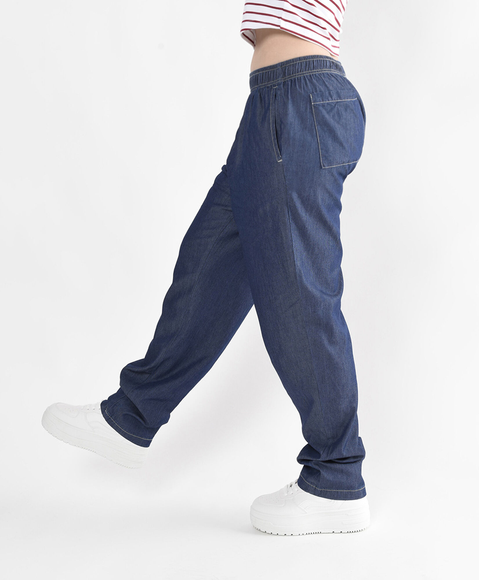 Pantalón mujer denim comfy Pantalón mujer denim comfy
