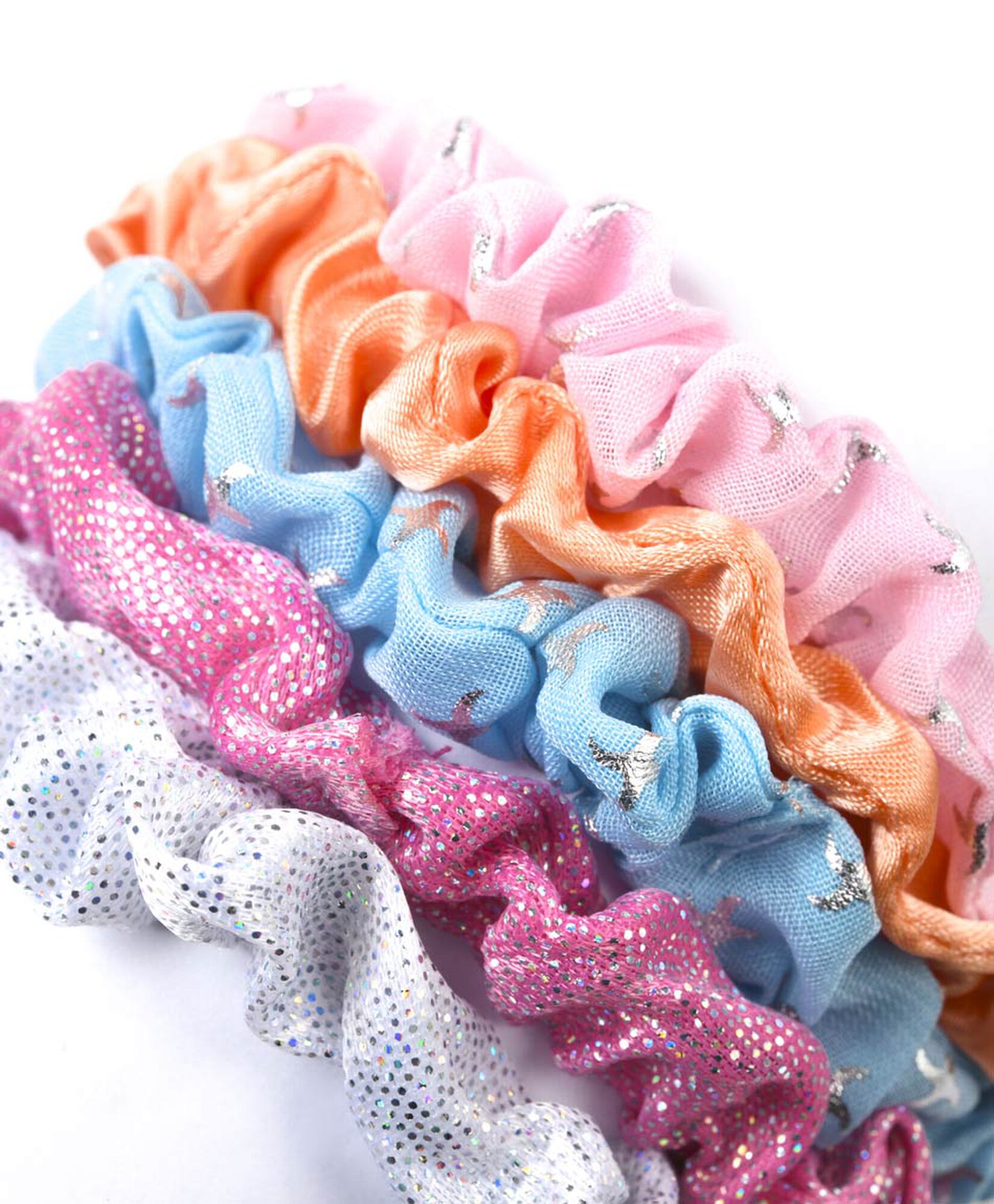 Set scrunchies infantil colores Set scrunchies infantil colores