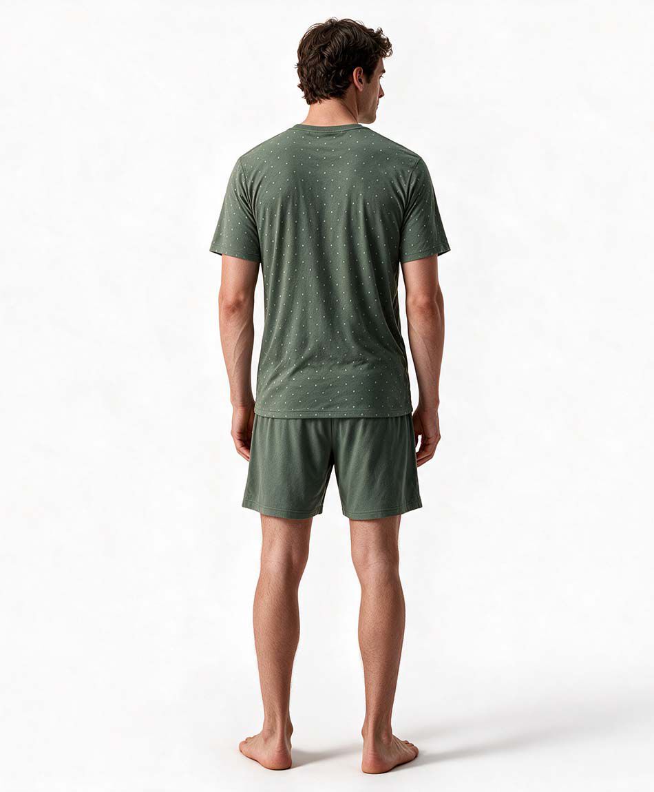 Pijama hombre puntos