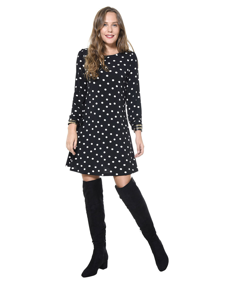 Vestido lunares