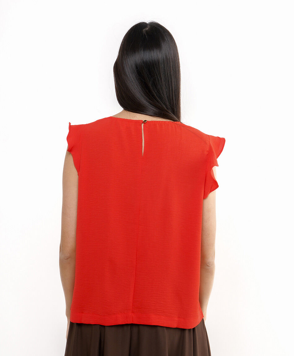 Blusa mujer manga vuelo