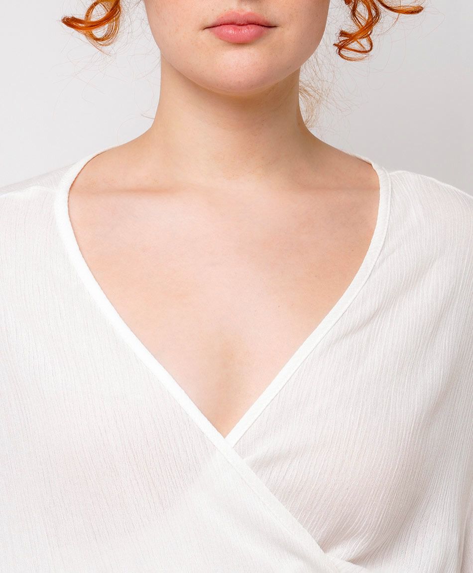 Blusa mujer kimono cruzada