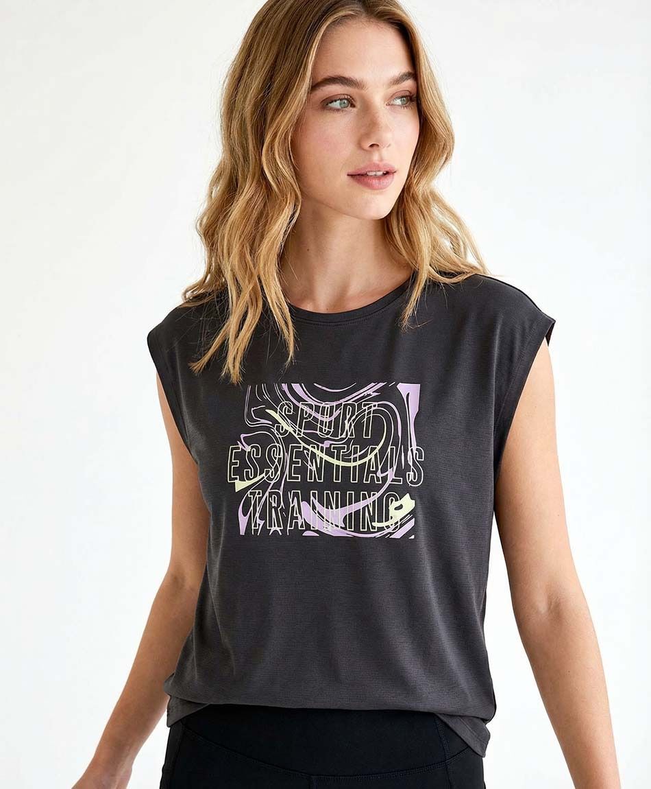 Polera deportiva mujer training
