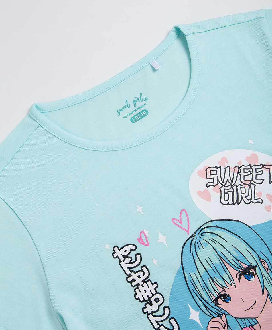 Polera ni&ntilde;a dibujo