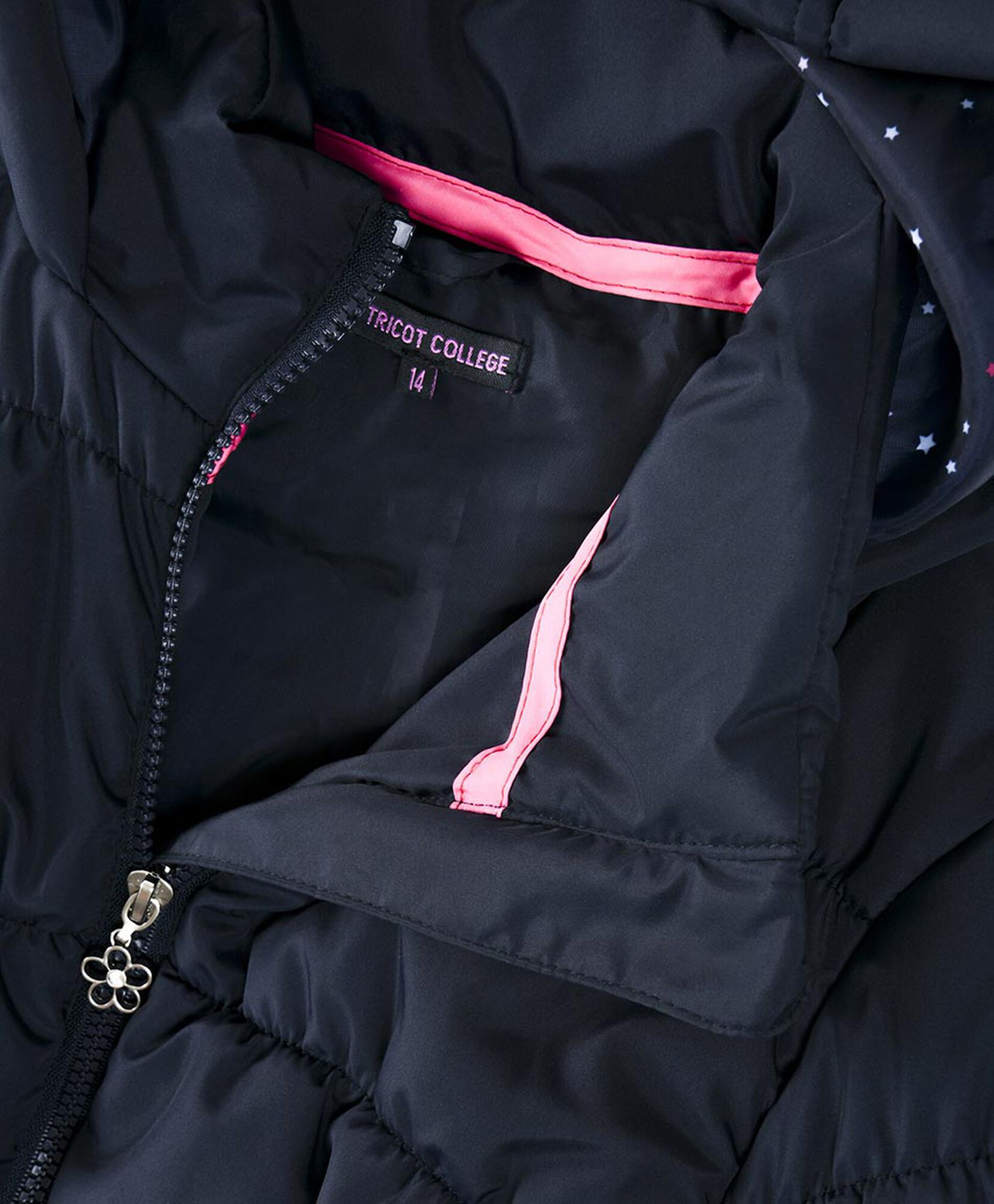 Parka escolar cinturón rombos Parka escolar cinturón rombos