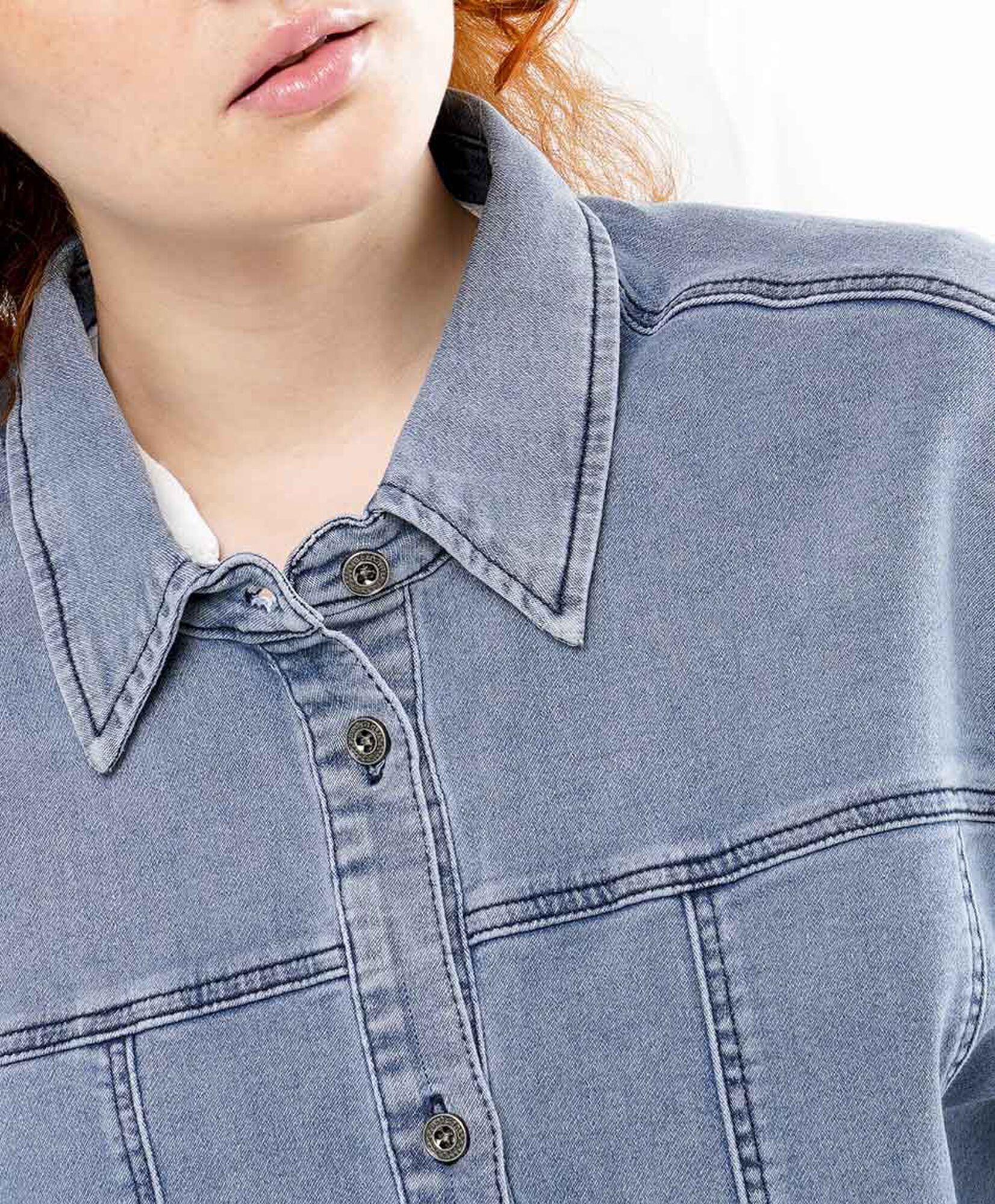 Chaqueta denim básica Chaqueta denim básica