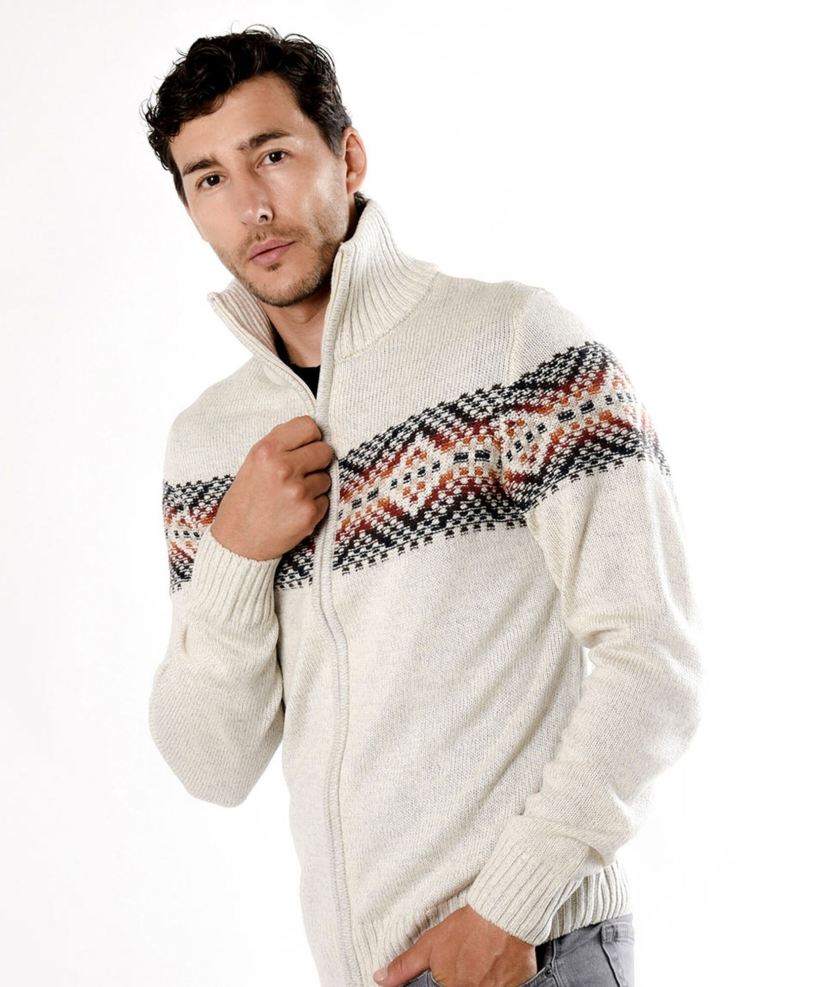 Sweater hombre cuello alto Sweater hombre cuello alto
