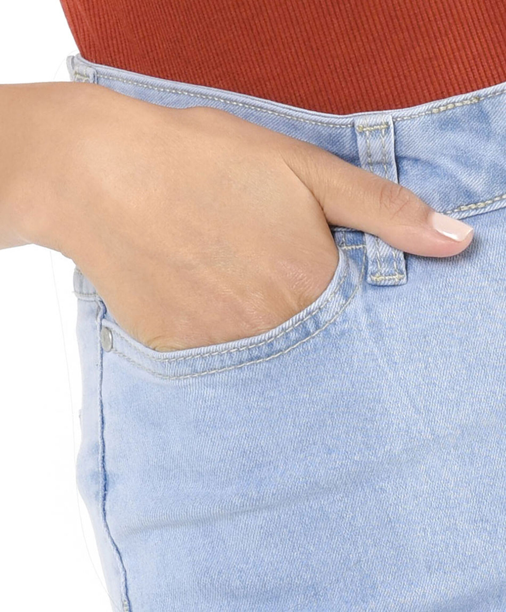 Jeans mujer botones skinny fit Jeans mujer botones skinny fit