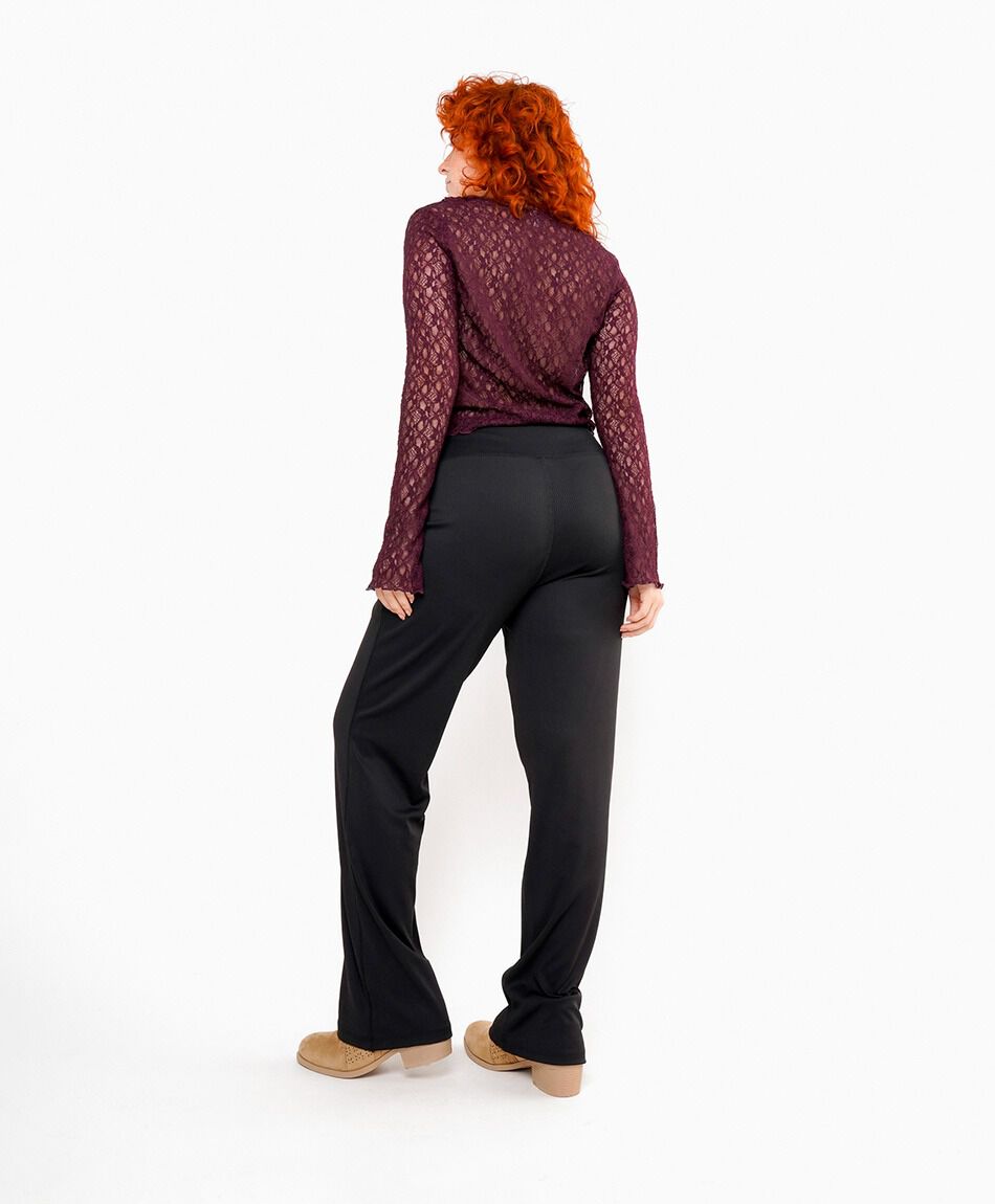 Pantal&oacute;n mujer pretina ancha