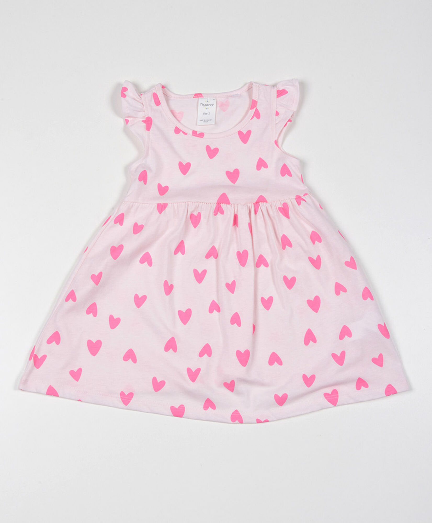 Vestido bebé corazones vuelos Vestido bebé corazones vuelos