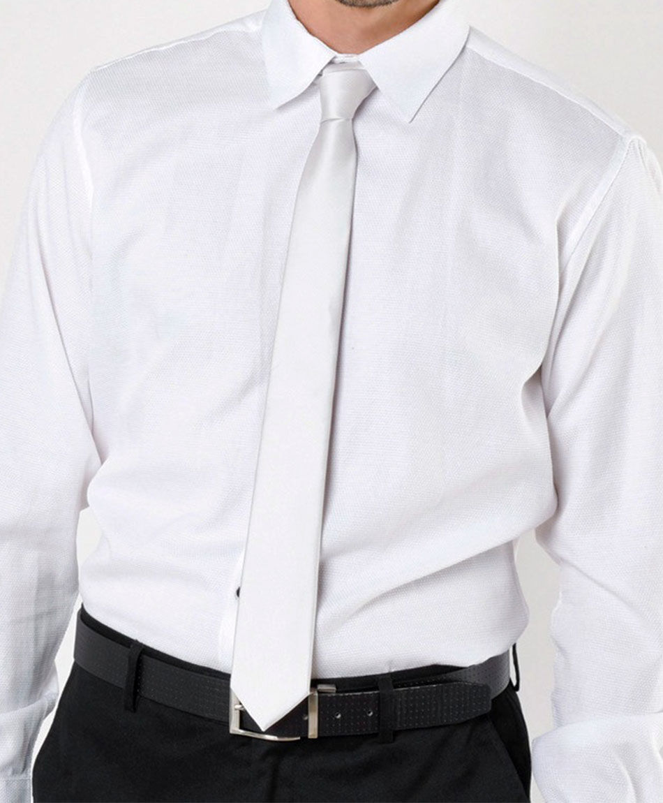 Corbata hombre gris claro
