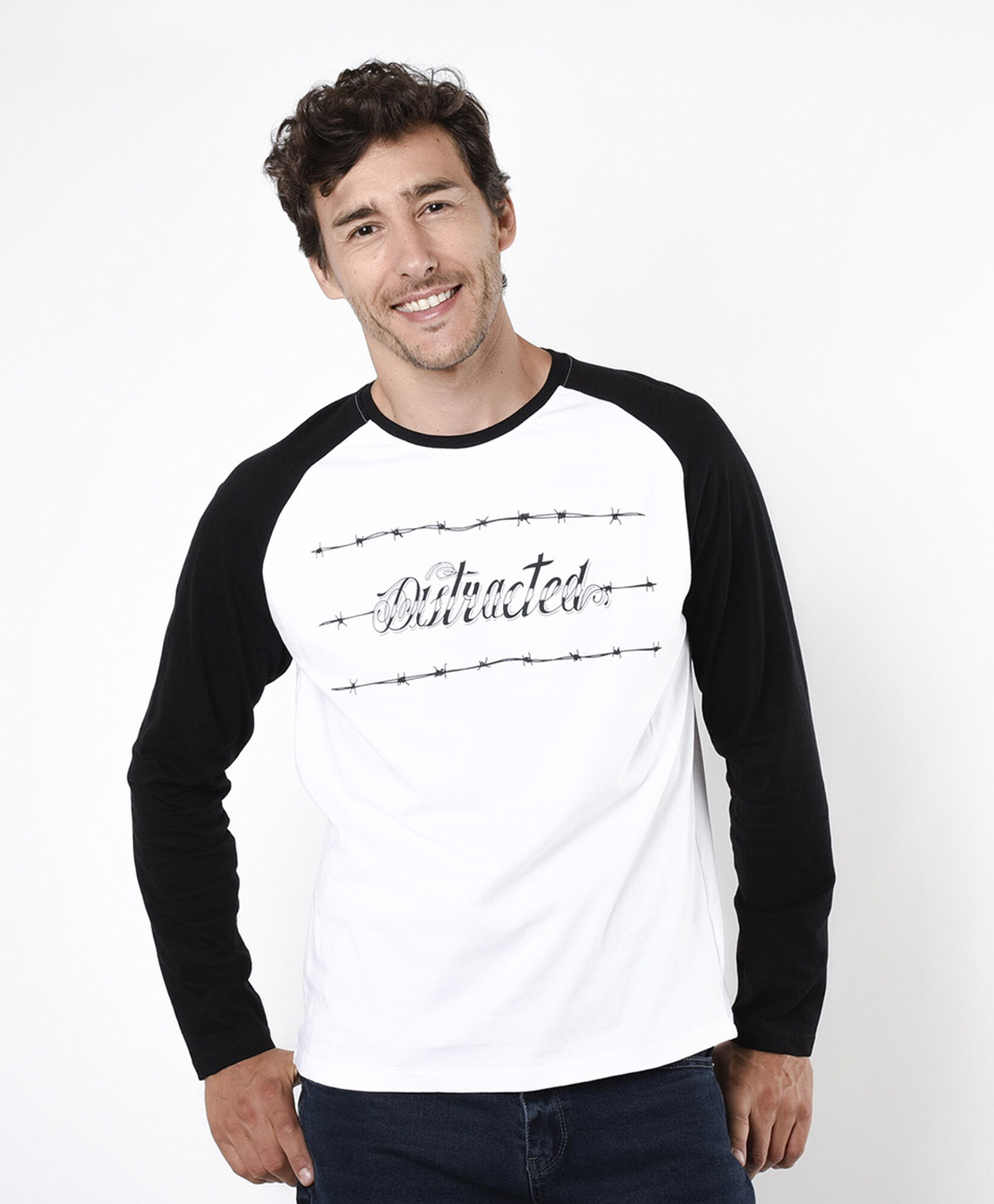 Polera hombre distracted Polera hombre distracted