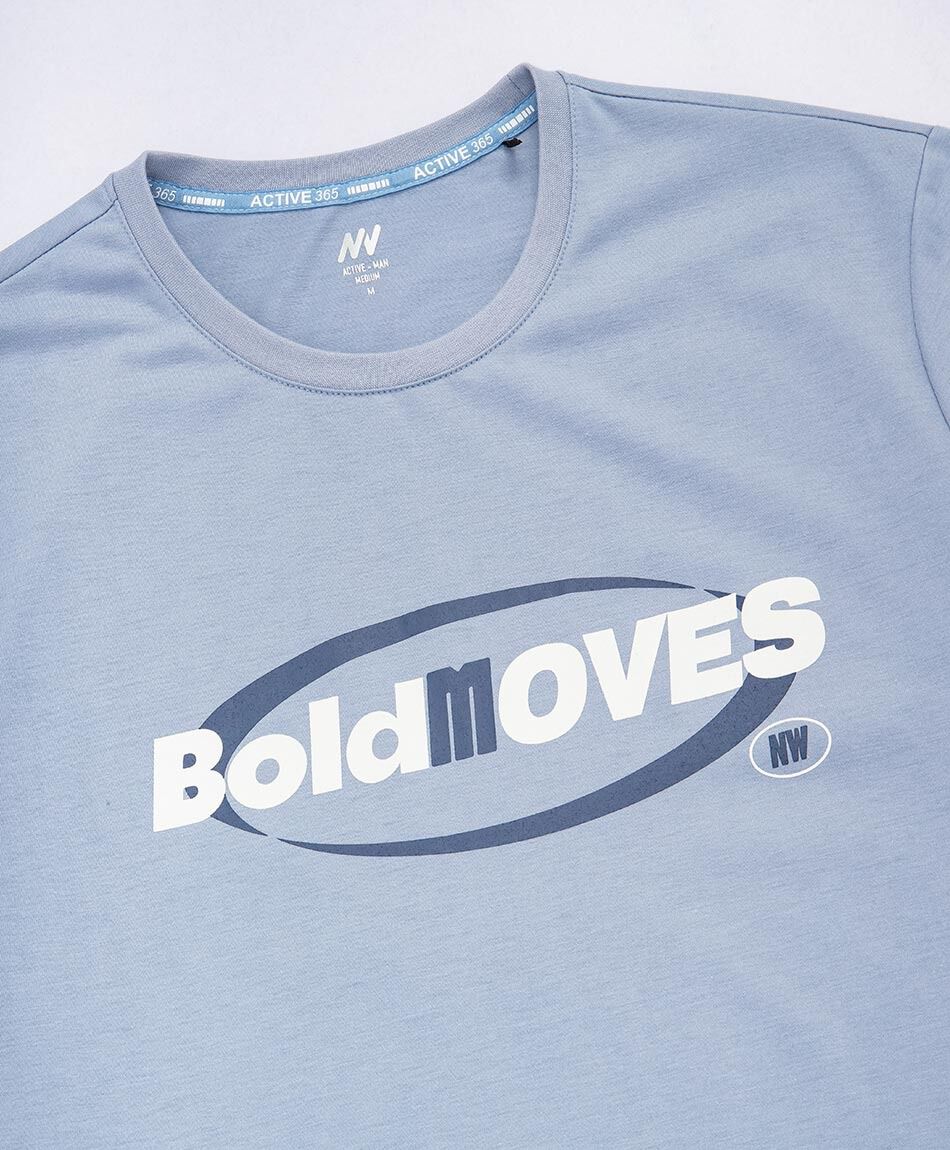 Polera deportiva hombre bold moves