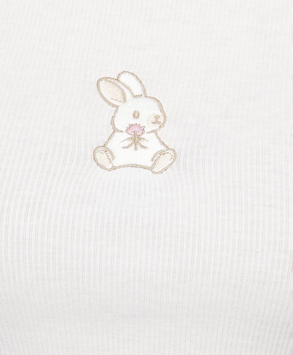 Polera mujer conejito