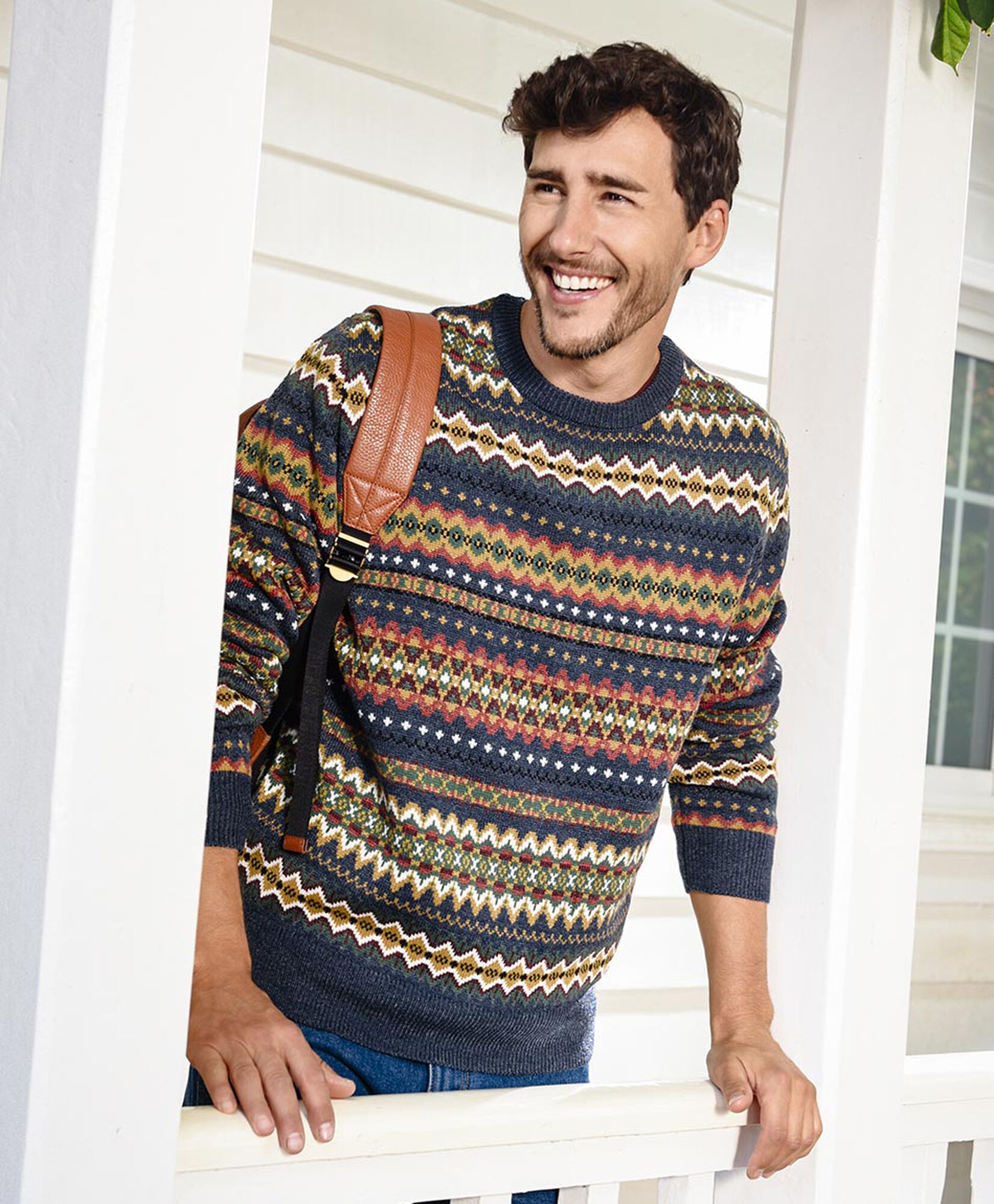 Sweater hombre mix diseño Sweater hombre mix diseño