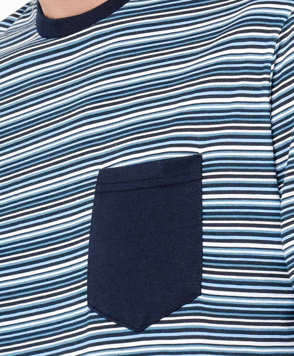 Pijama hombre rayado