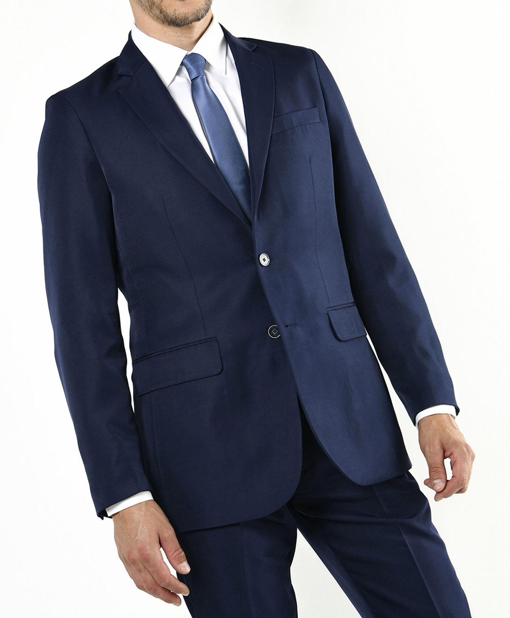 Traje de vestir hombre color azul Traje de vestir hombre color azul
