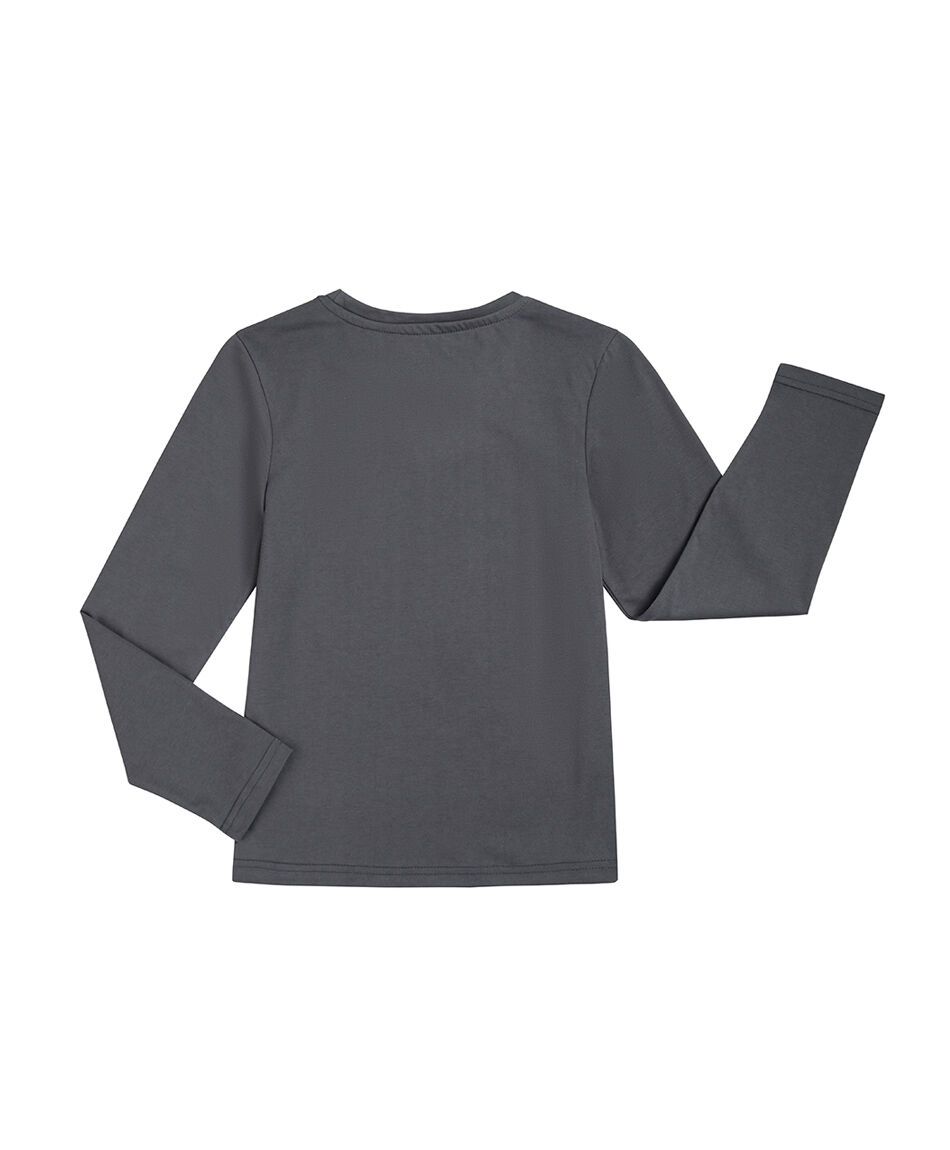 Polera ni&ntilde;a estampado oso beb&eacute;