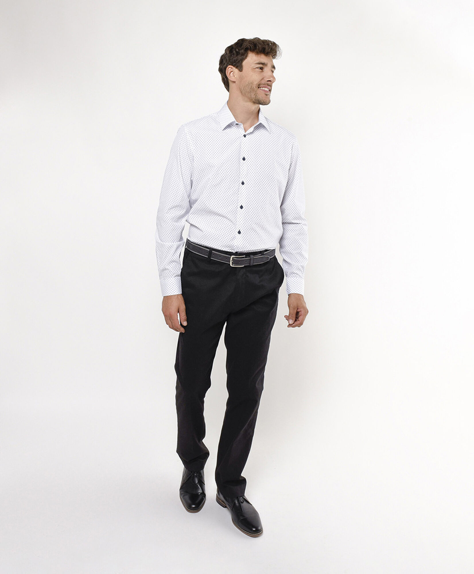 Camisa hombre mini flor Camisa hombre mini flor