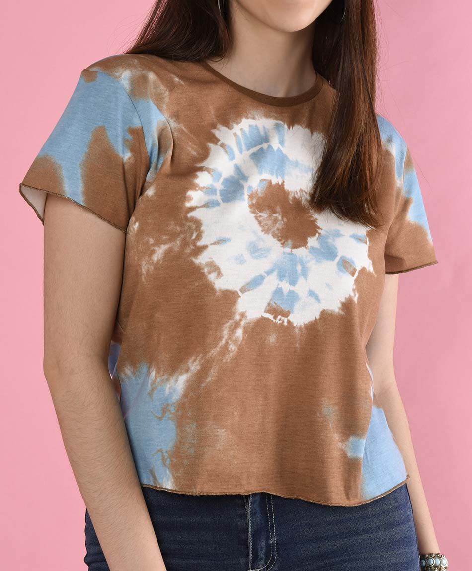 Polera tie dye degrade