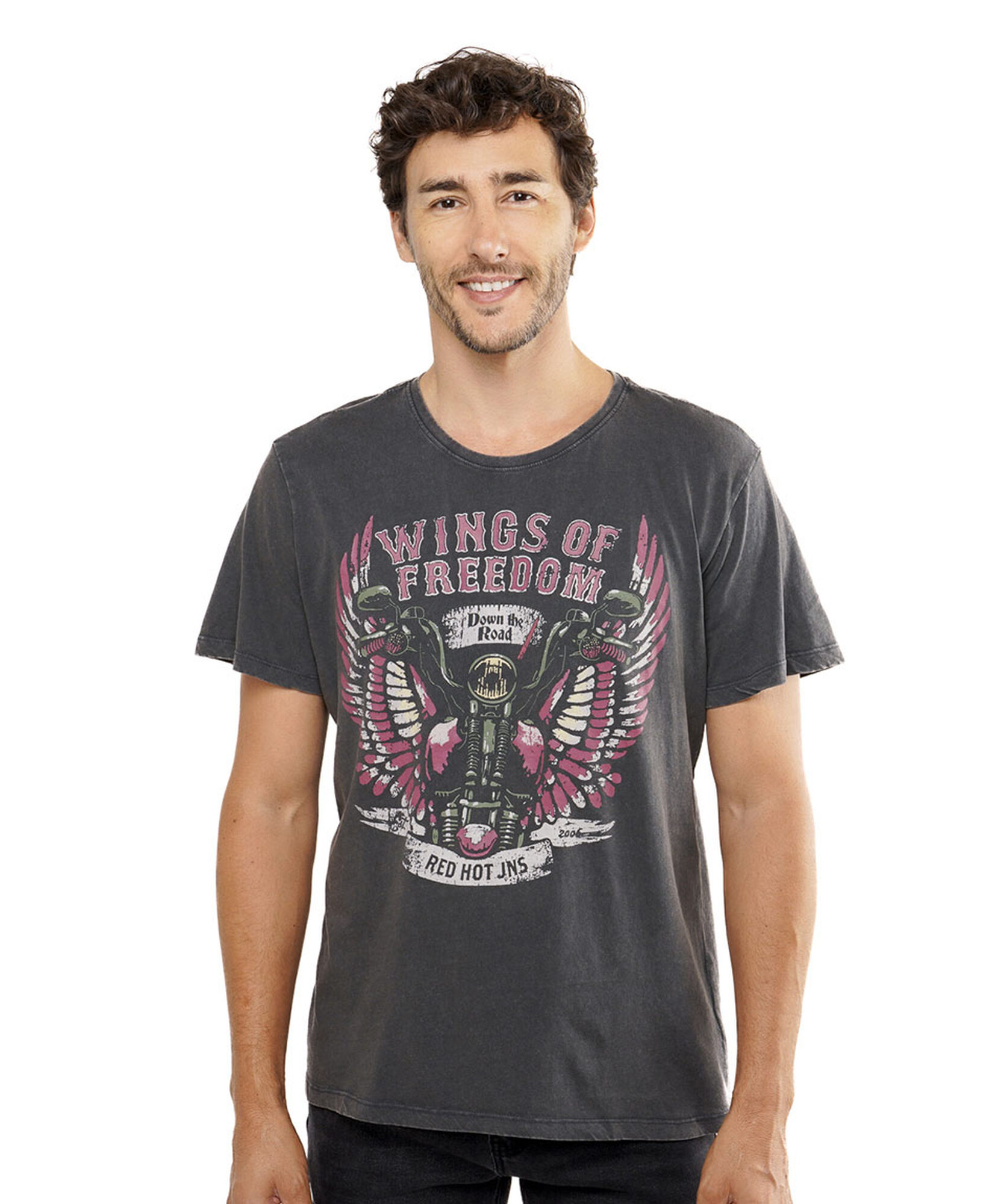 Polera hombre wings of freedom Polera hombre wings of freedom