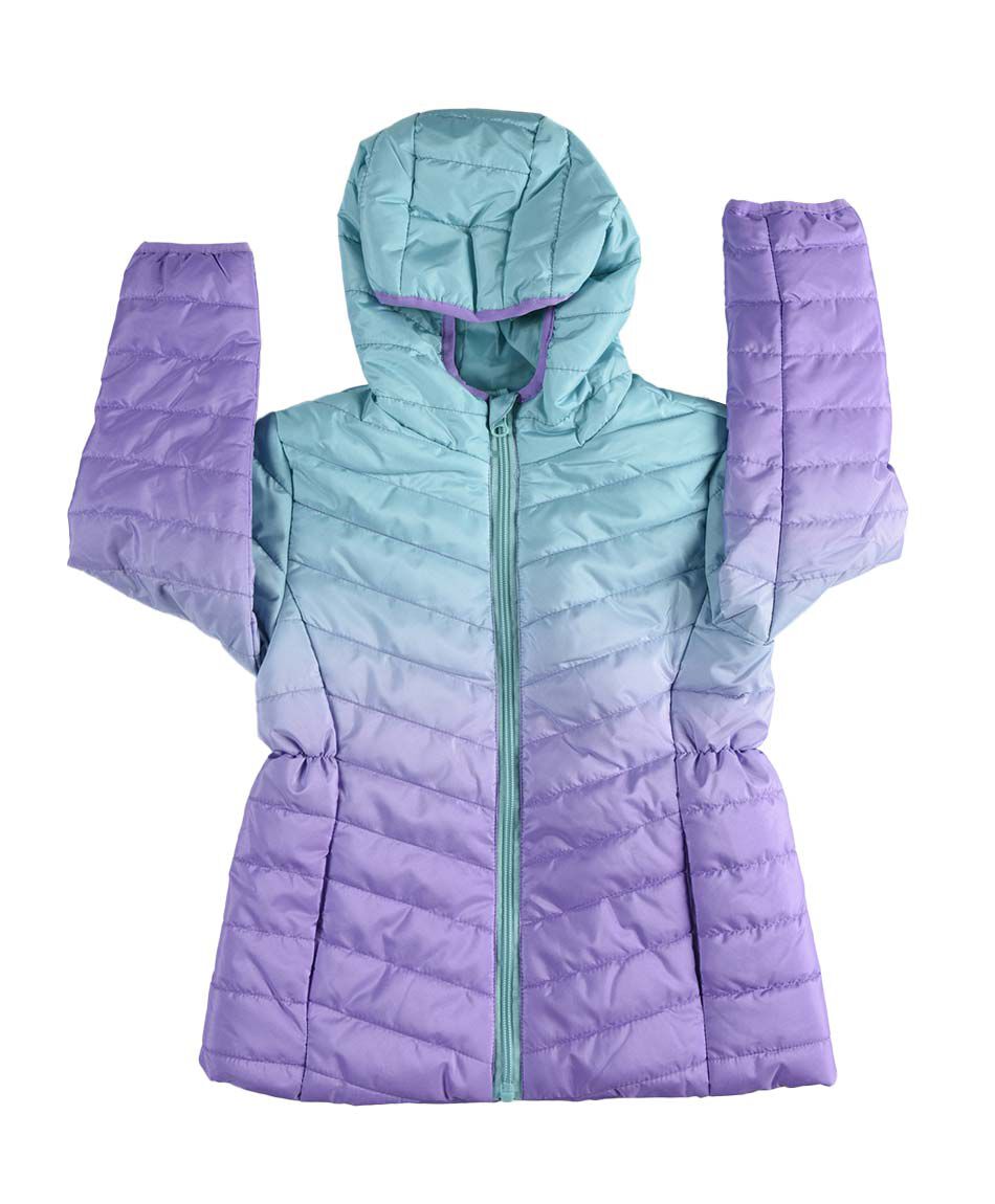 Parka beb&eacute; degrad&eacute; manga larga