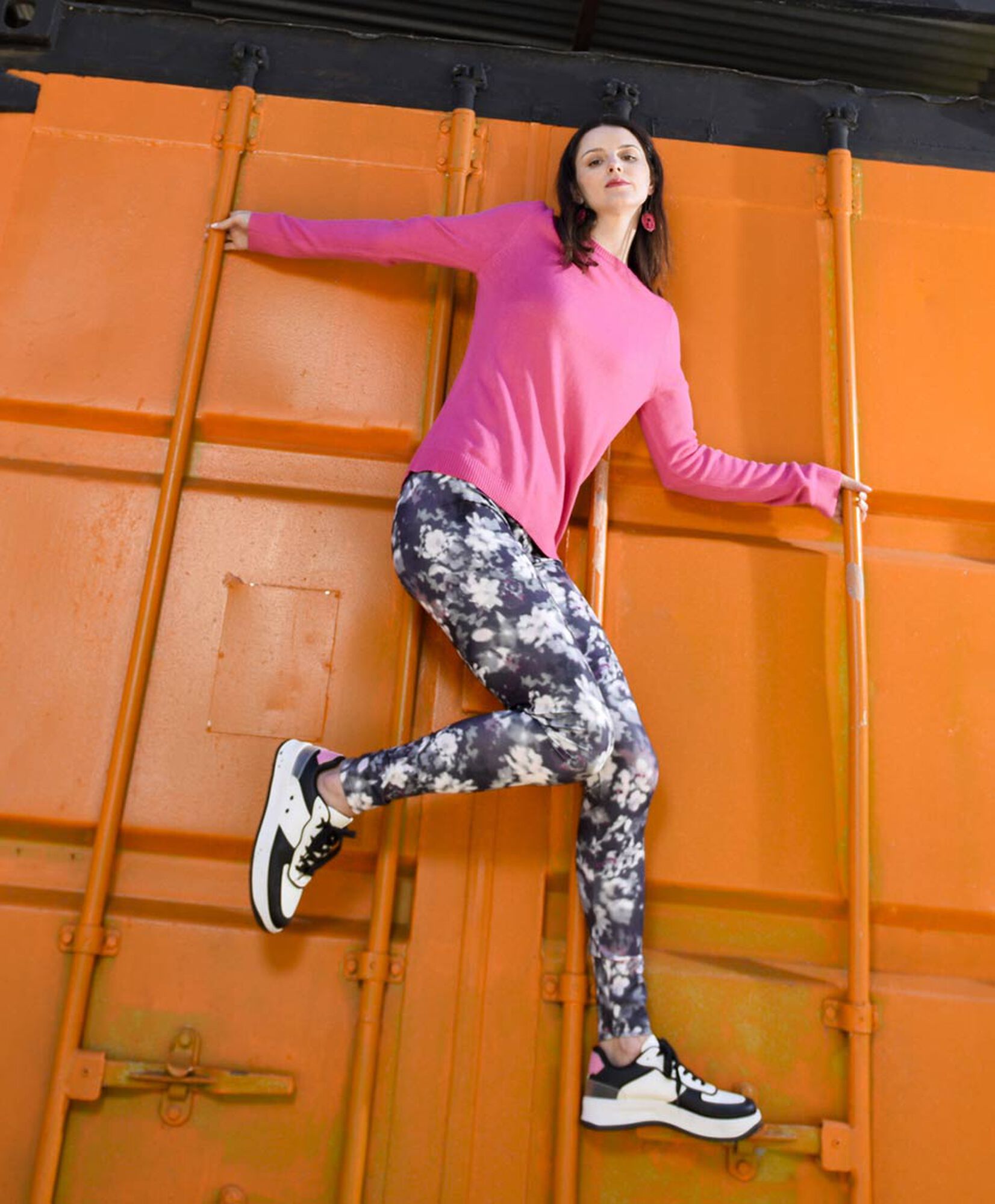 Leggins mujer tiro alto floral Leggins mujer tiro alto floral