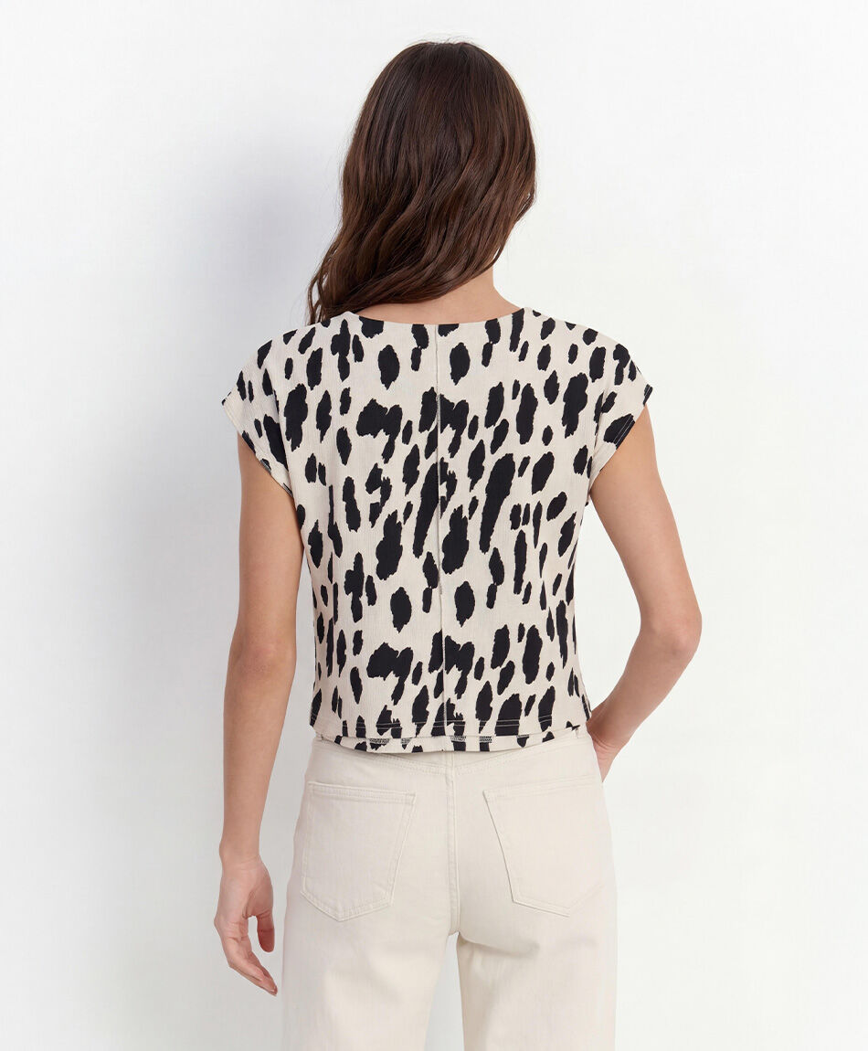 Polera mujer manchas