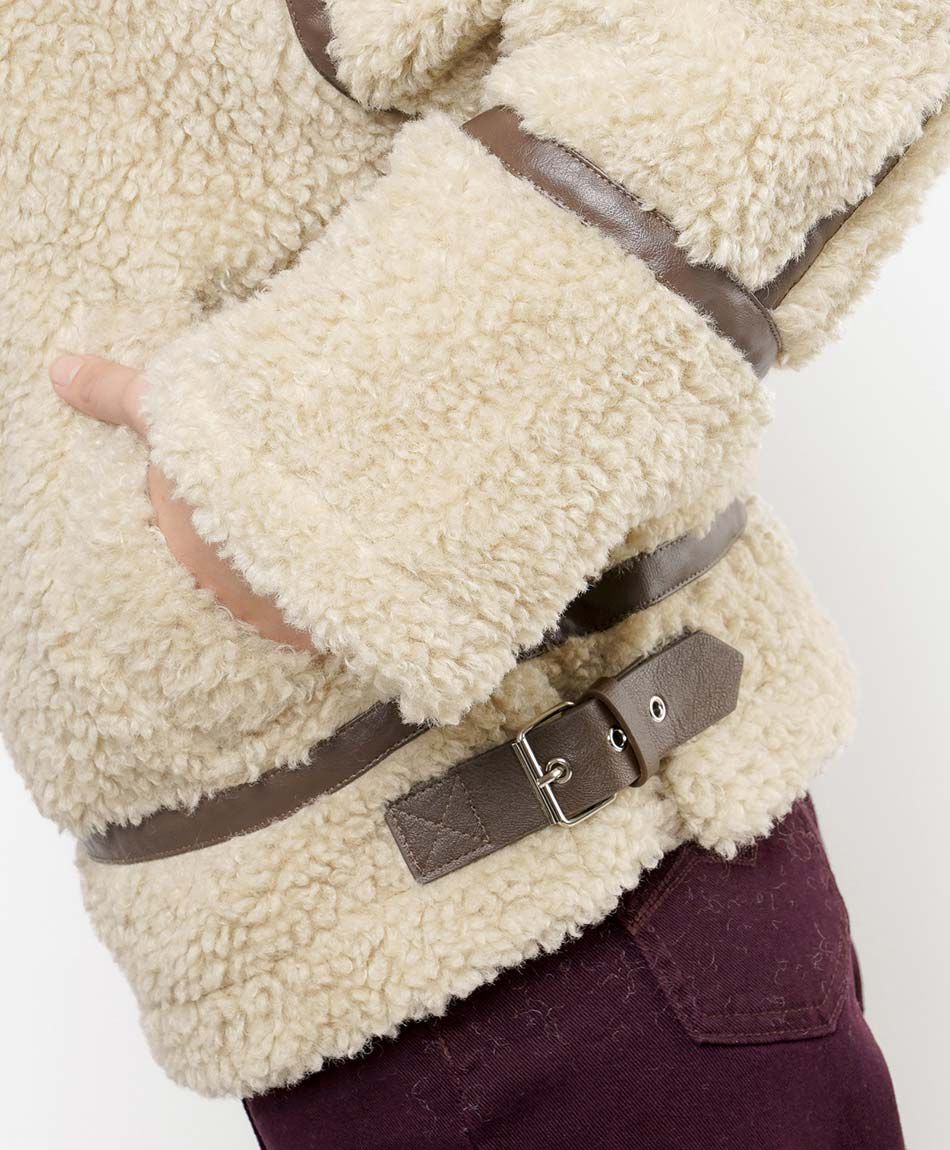 Chaqueta mujer mix oversize