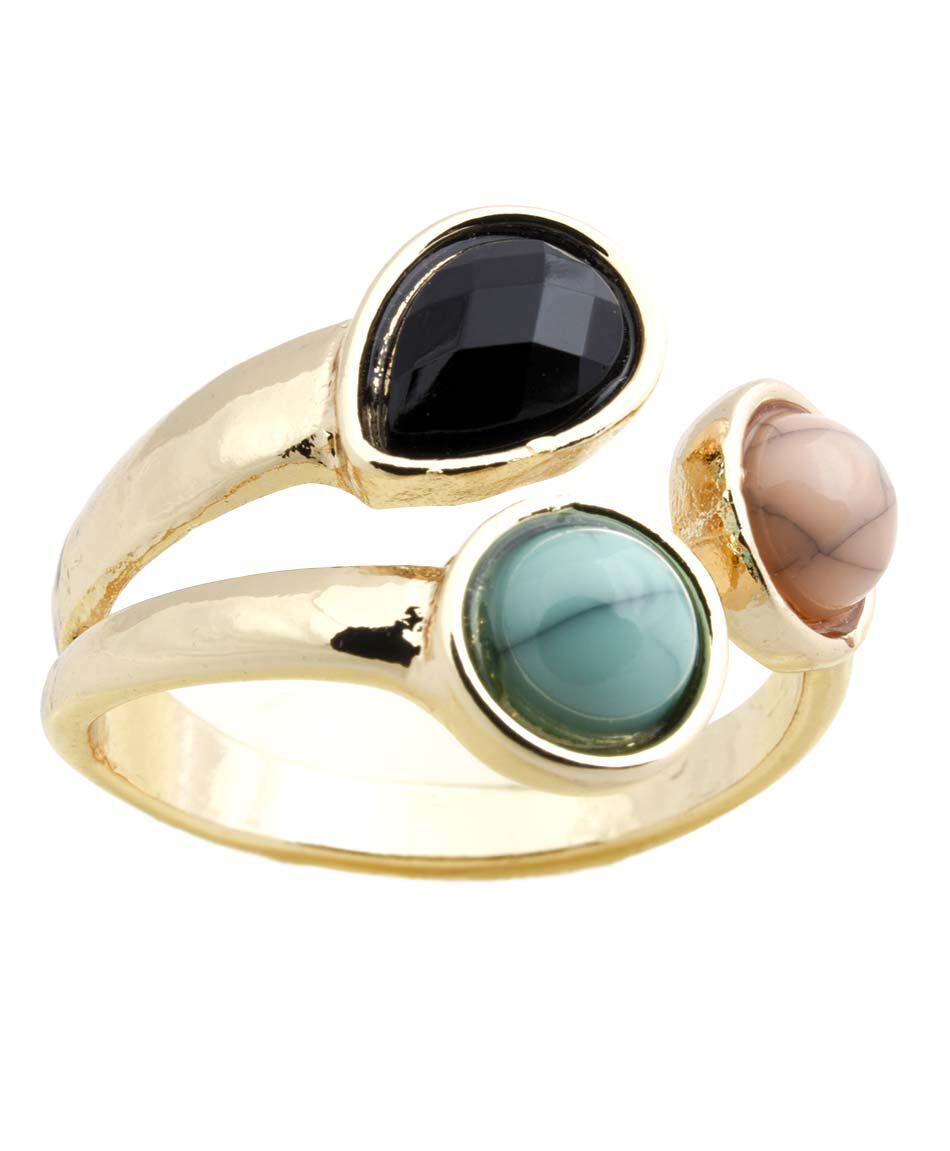 Anillo 3 piedras 1 pieza