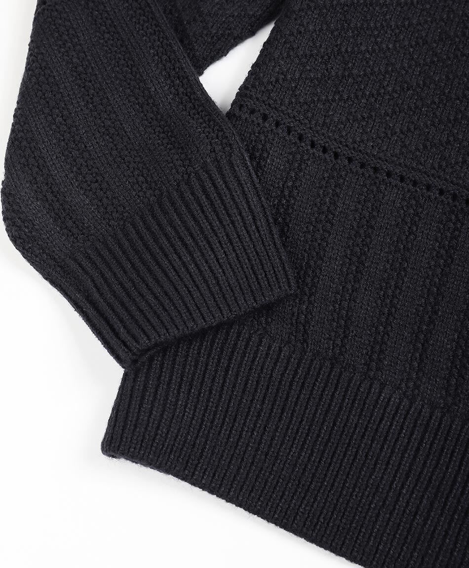 Sweater hombre hz navy trenzado