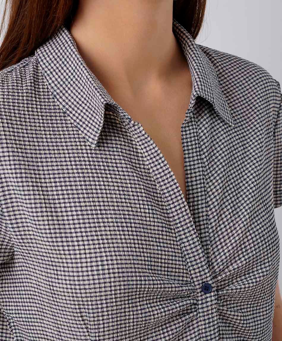 Blusa mujer wrinkled