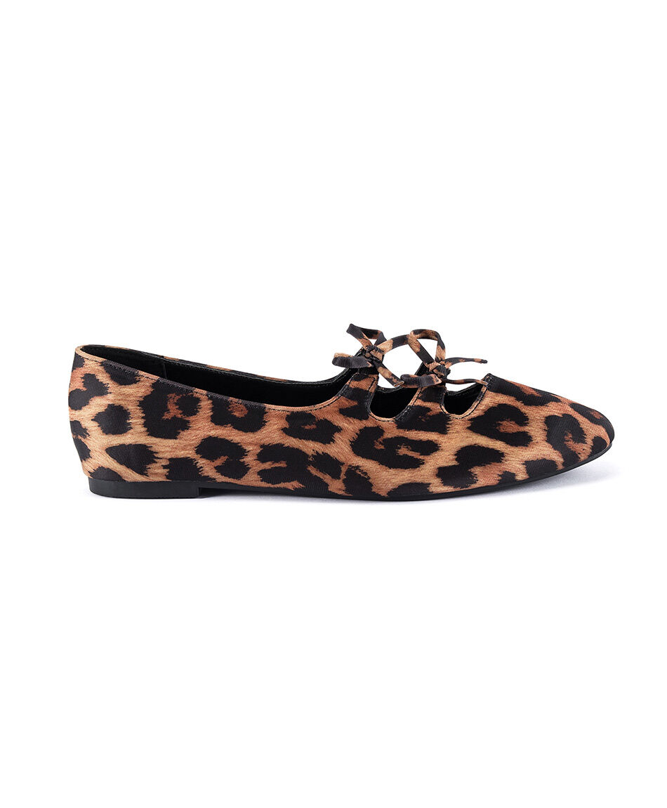 Ballerina mujer animal print