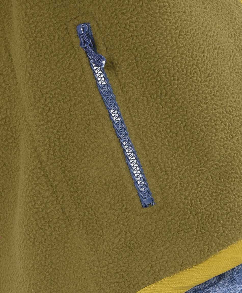 Chaqueta hombre polar bicolor