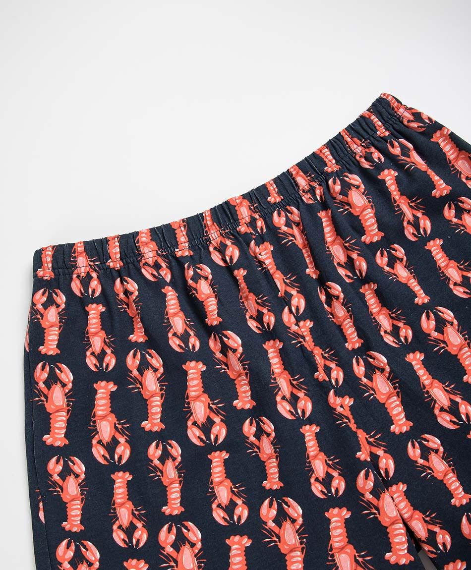 Pijama hombre langostas