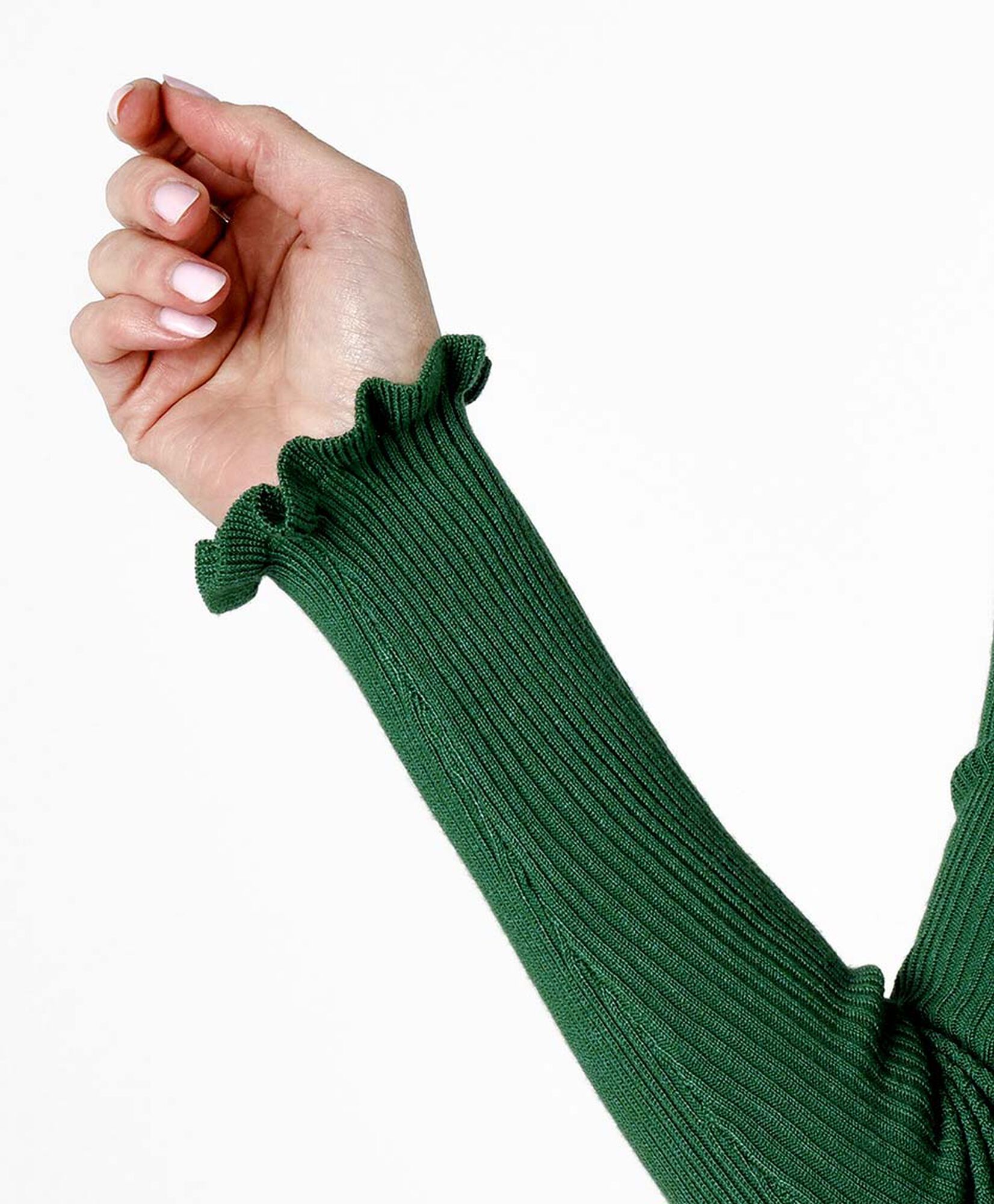 Sweater mujer cuello ondulado Sweater mujer cuello ondulado