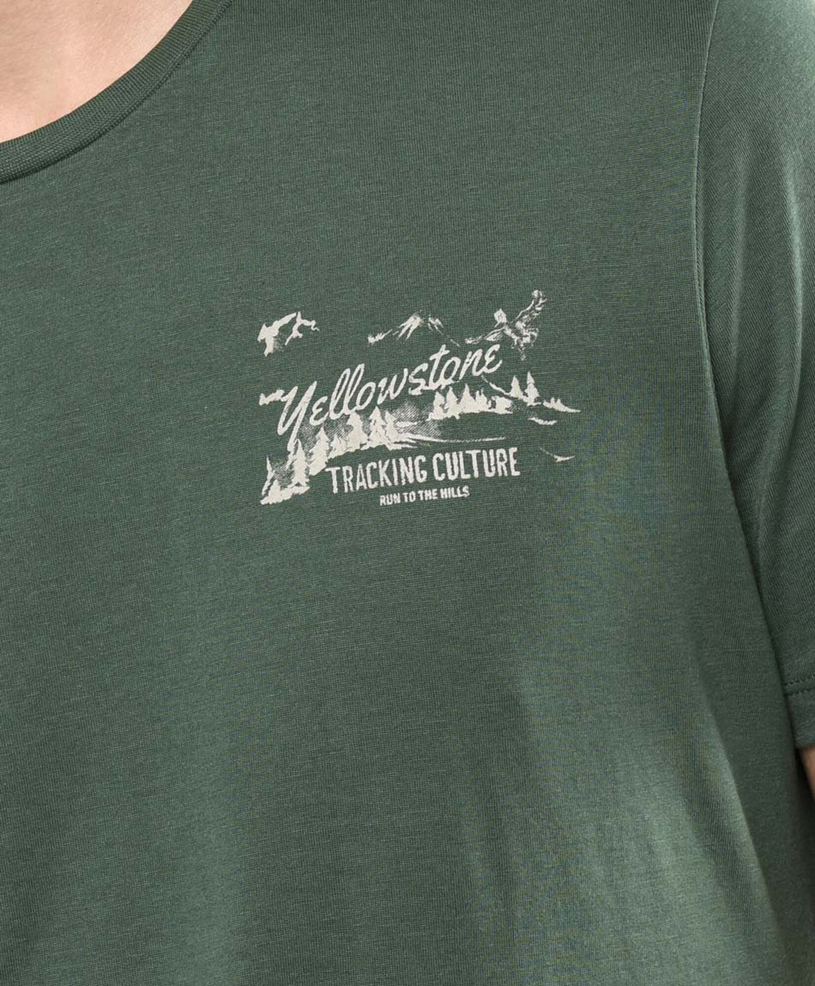 Polera hombre doble estampado yellowstone Polera hombre doble estampado yellowstone