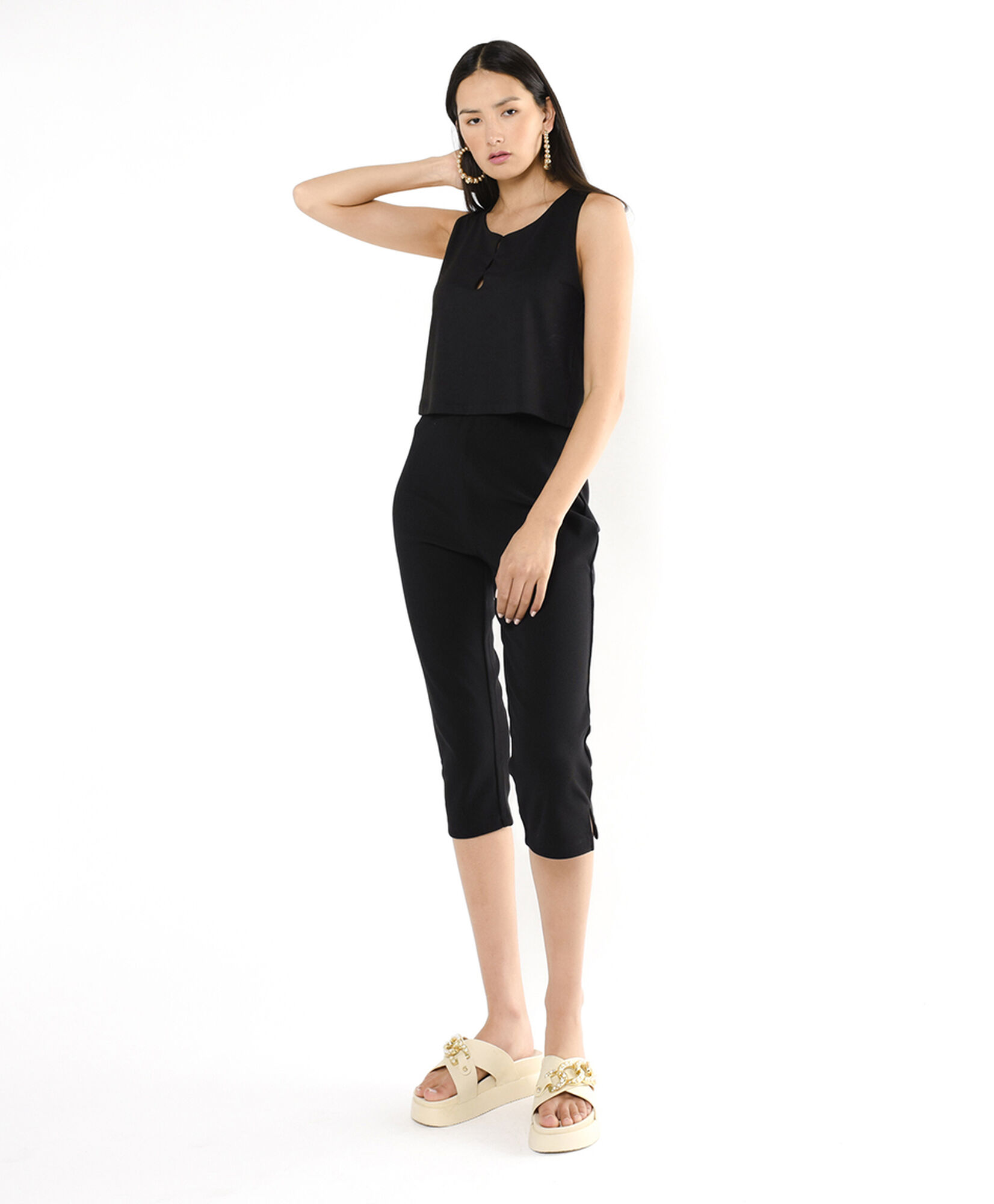 Pantalón mujer jersey capri Pantalón mujer jersey capri