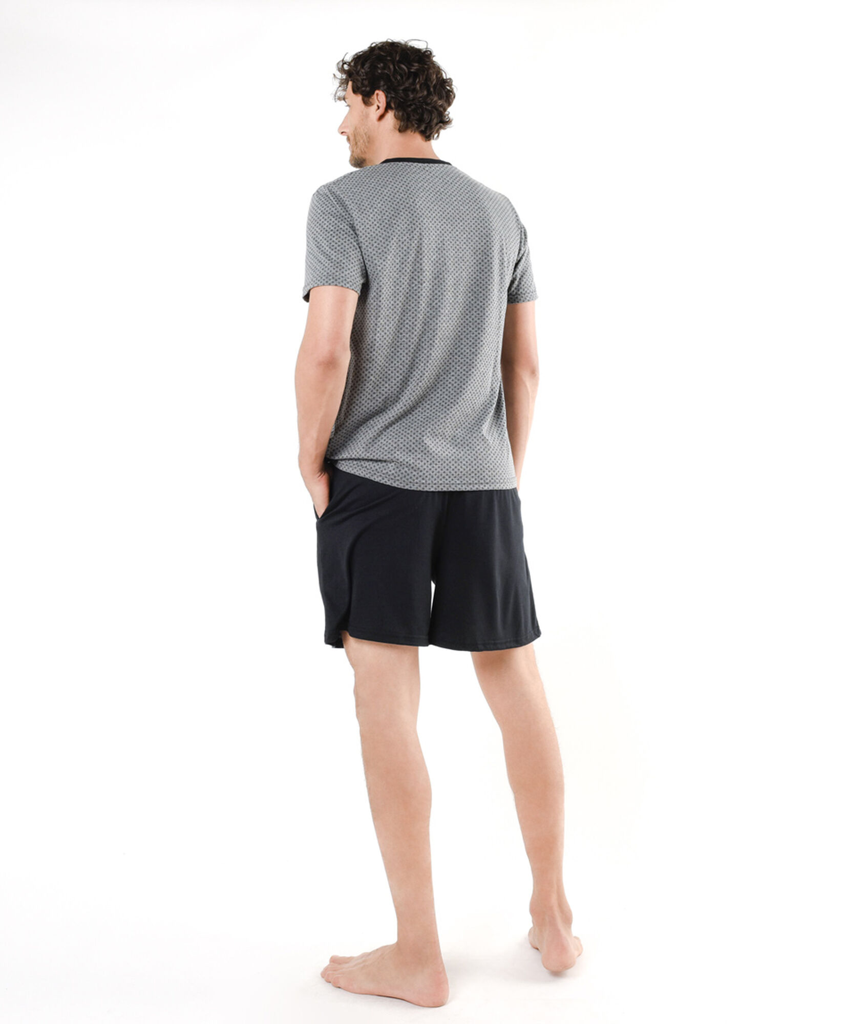 Pijama hombre diseño gris Pijama hombre diseño gris