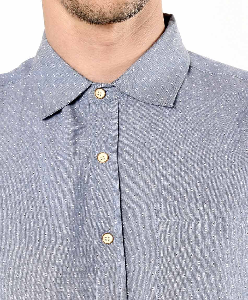 Camisa hombre gris