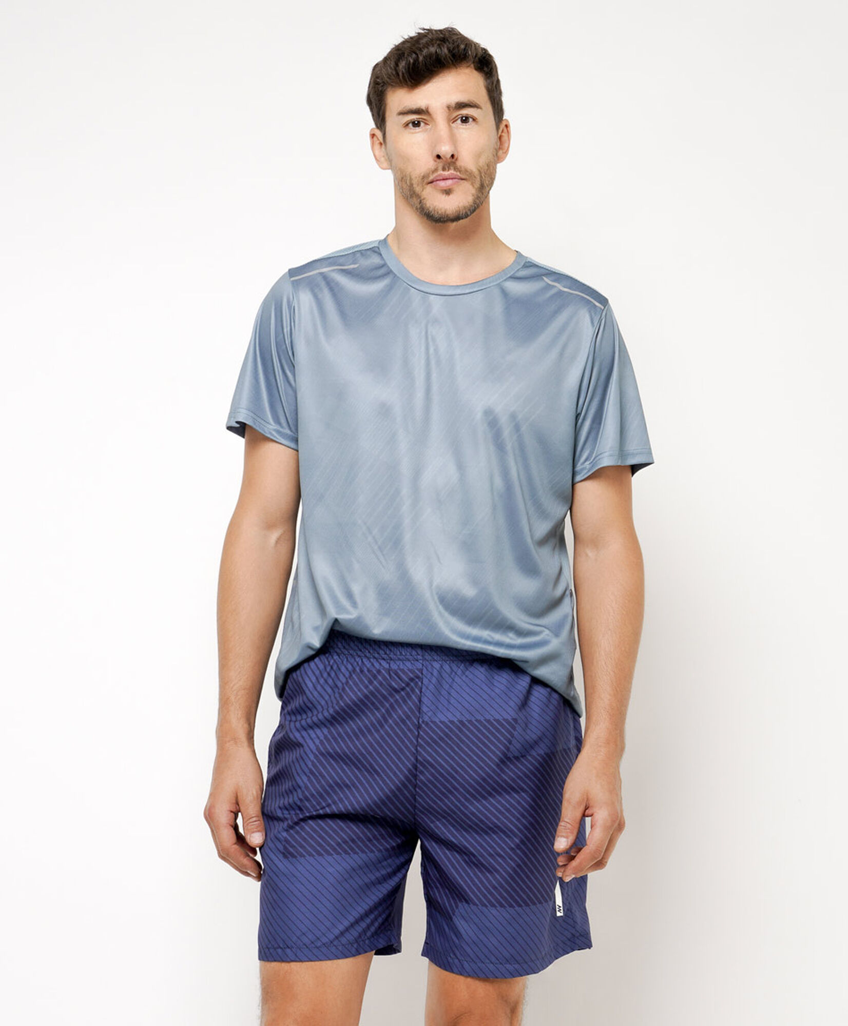 Short deportivo hombre azul Short deportivo hombre azul