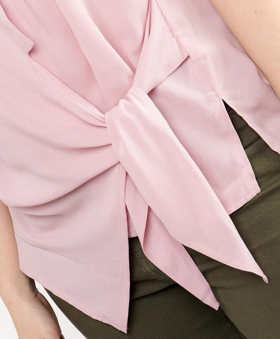 Blusa mujer modelo mo&ntilde;o pink