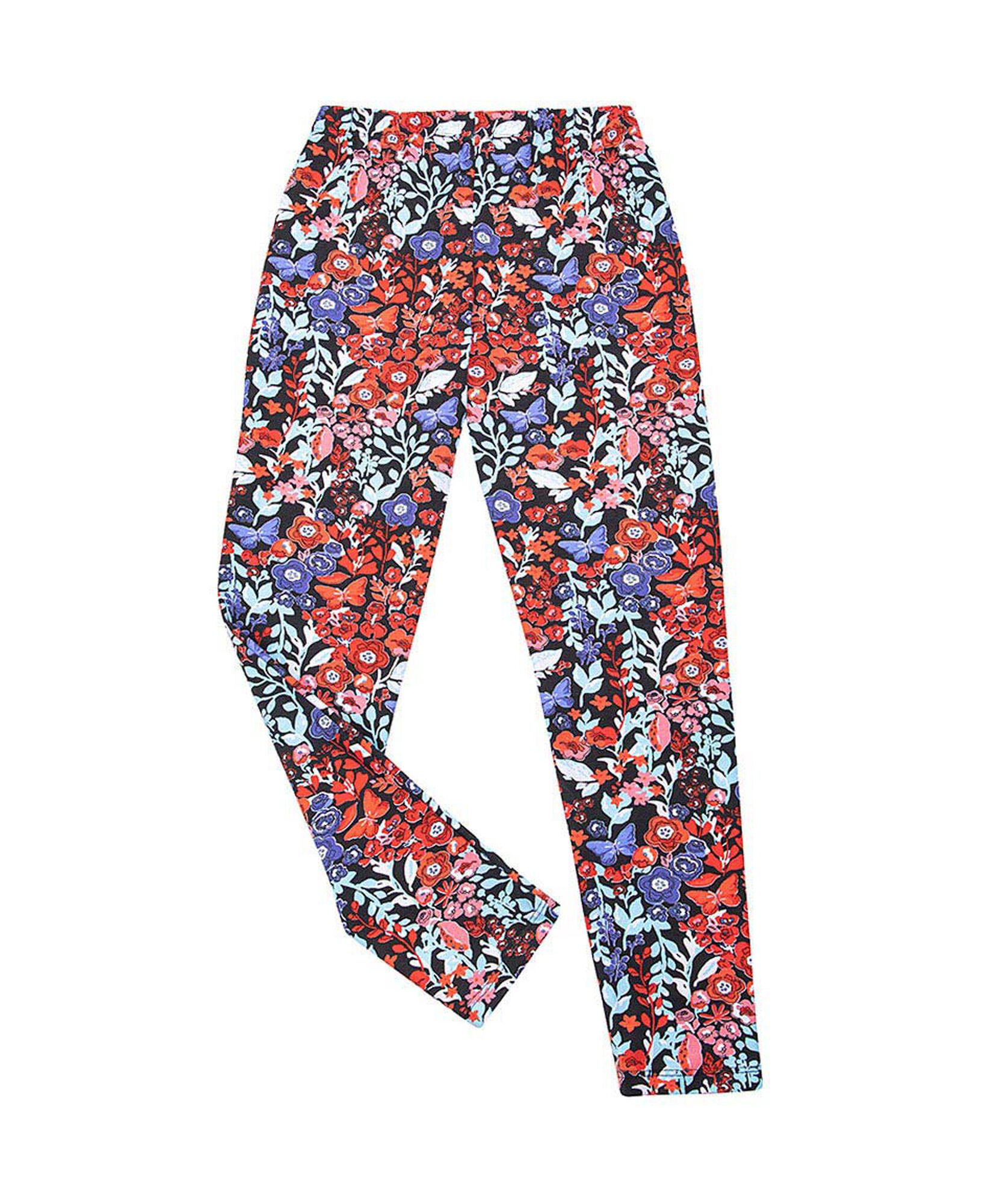Pack 2 leggins niña floreada color Pack 2 leggins niña floreada color