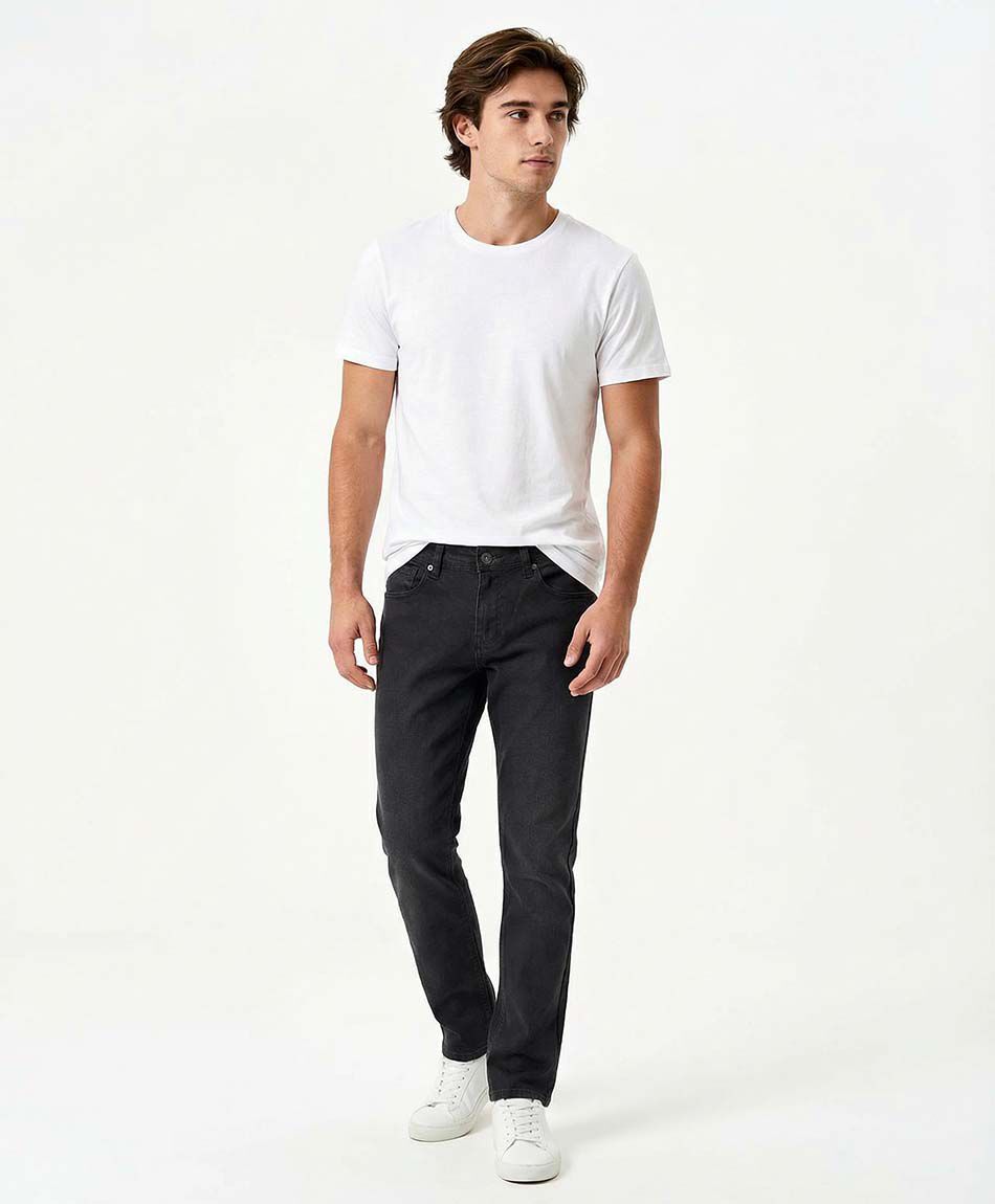 Jeans hombre  slim  fit negros