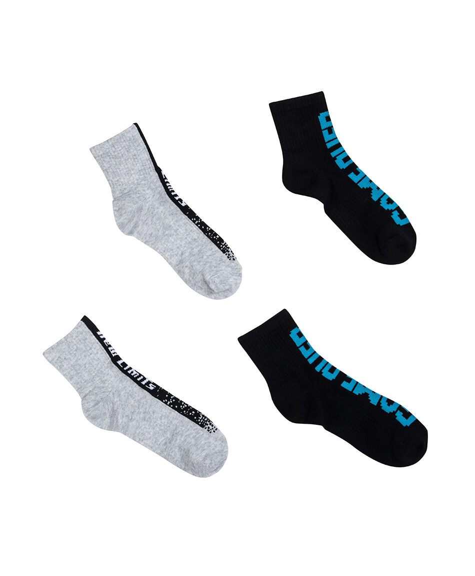 Pack 2 calcetines ni&ntilde;o dise&ntilde;o